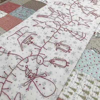 Christmas Garland Table Runner - Image 4