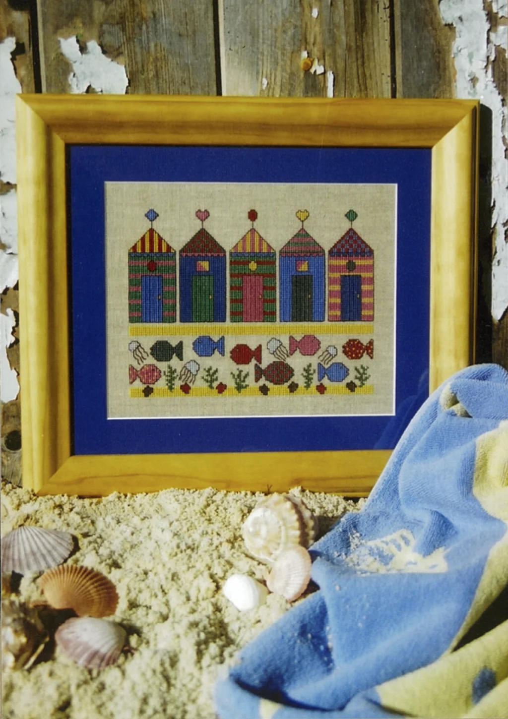 Down At The Beach Cross Stitch