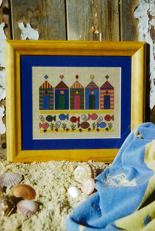 Down At The Beach Cross Stitch - Image 2