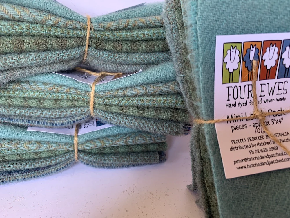 Hand Dyed Woven Wool - 106 Stormy Teacup - Image 2