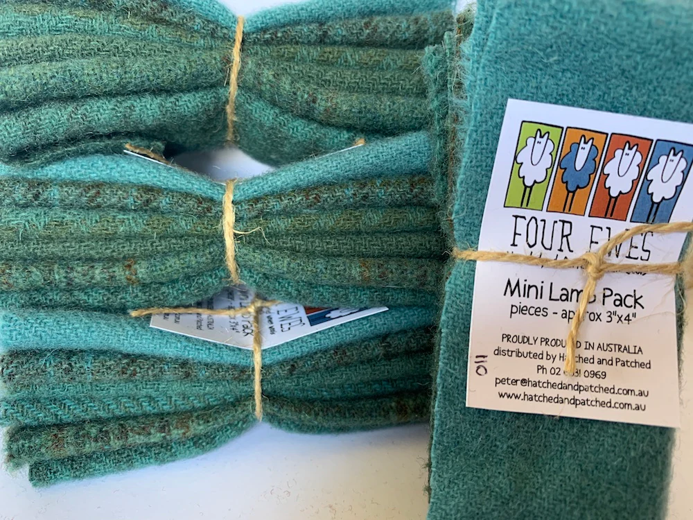 Hand Dyed Woven Wool - 110 Deep Ocean - Image 2