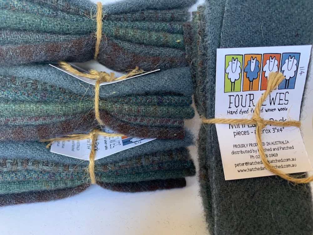 Hand Dyed Woven Wool - 114 Ink - Image 2