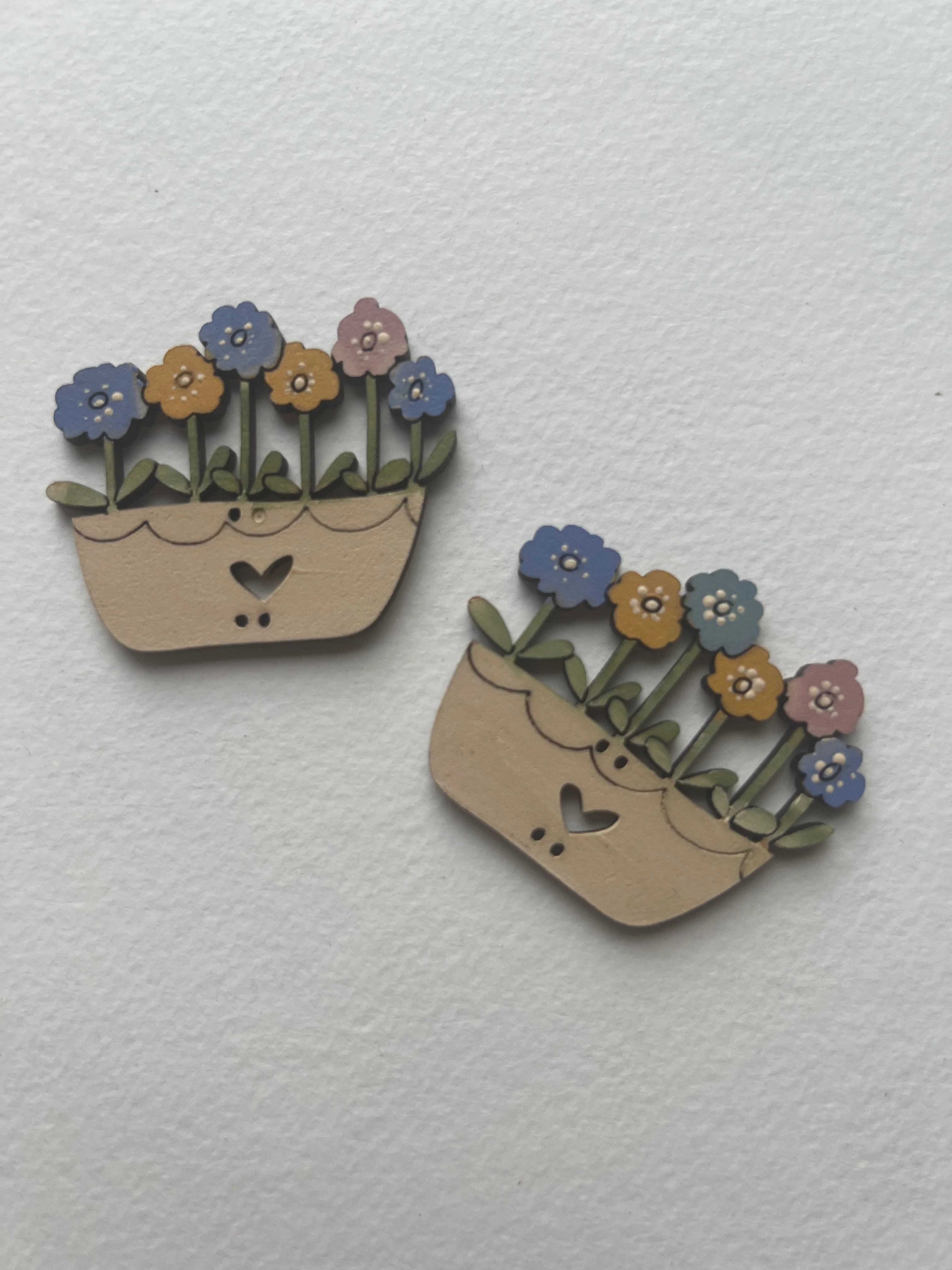 Oblong Pot Flowers - Image 6