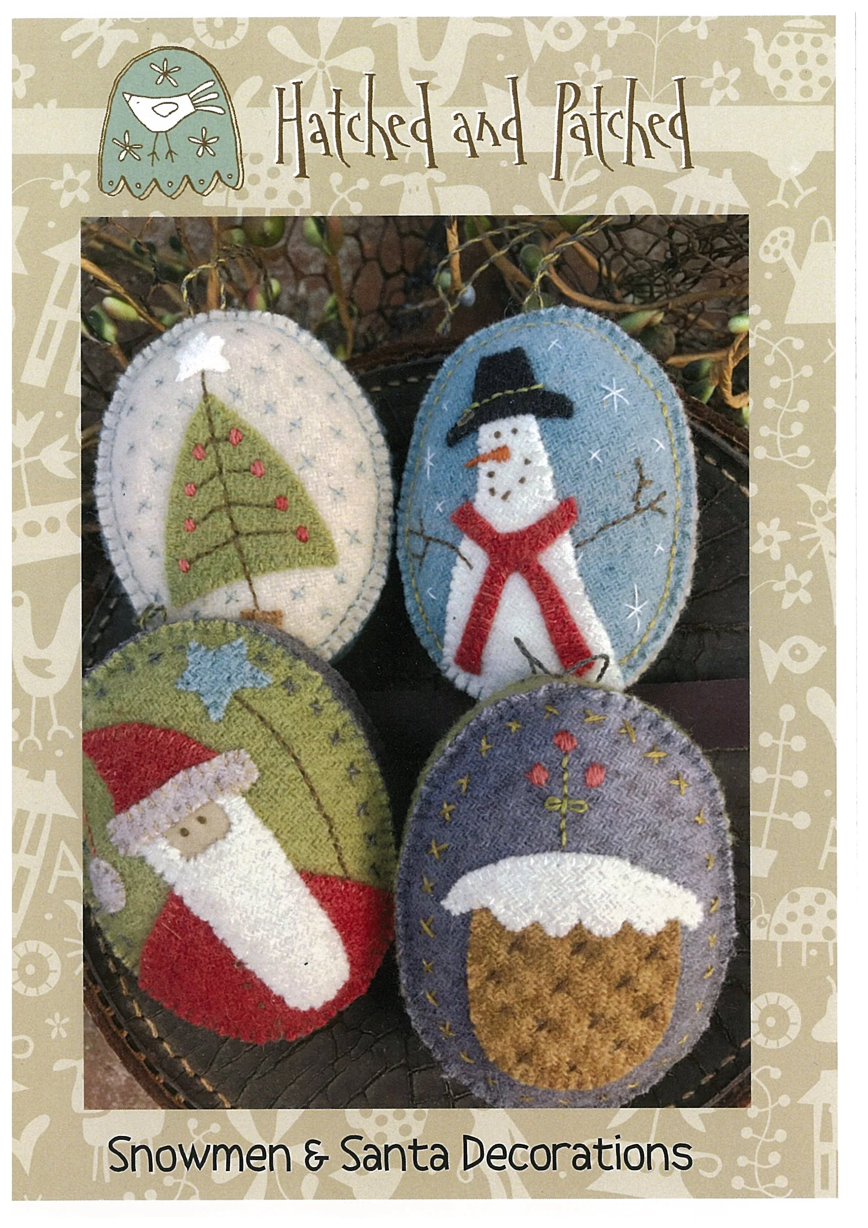 Snowman and Santa Decorations - Image 3
