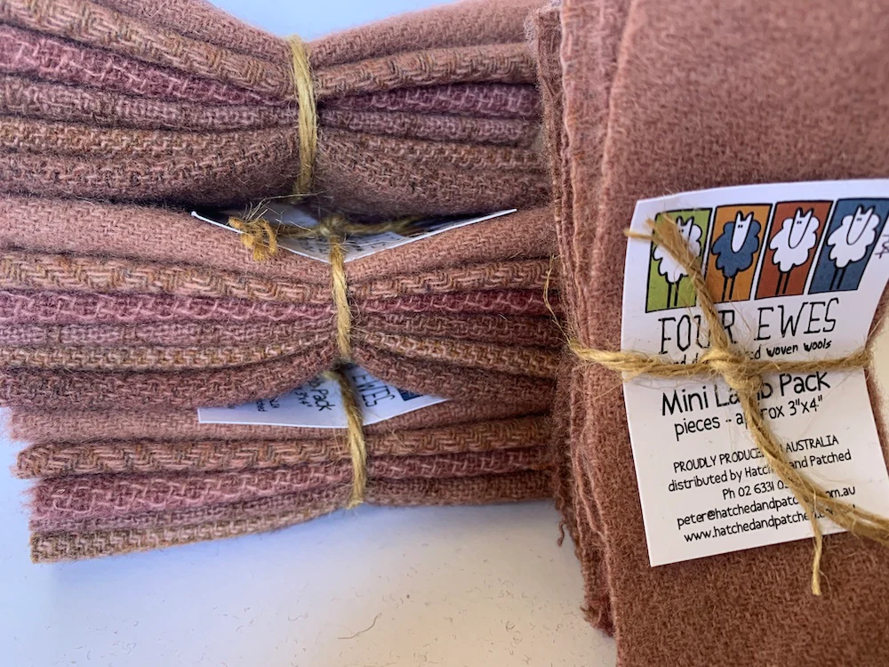 Woven Wool - Mushroom Mini Lamb Pack