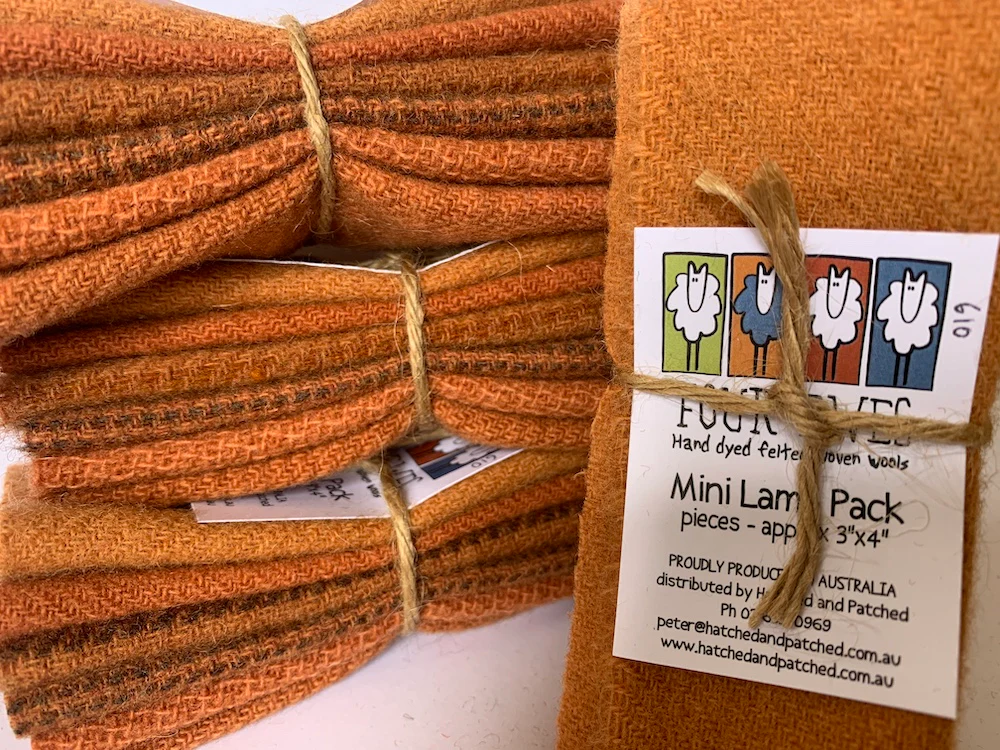 Woven Wool - Pumpkin Spice Mini Lamb Pack